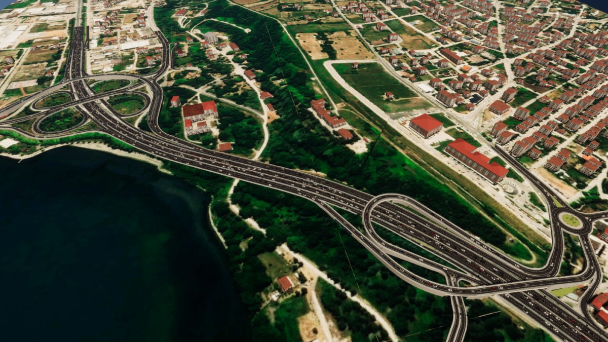 Kocaeli golcuk karsiyaka koridoru projesi