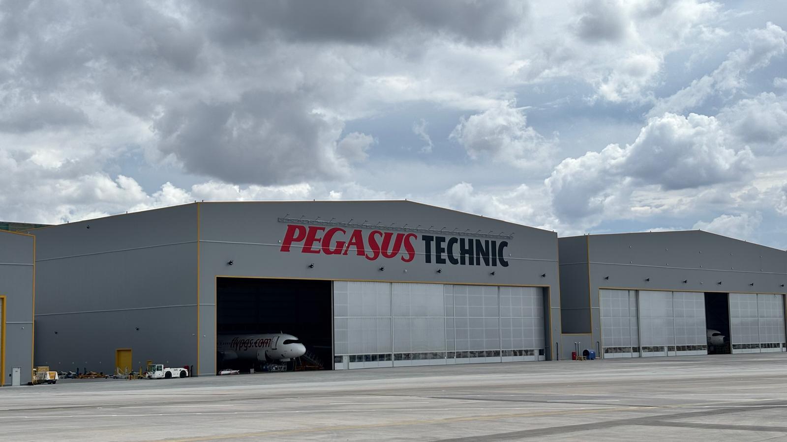 Sabiha gokcen havalimani pegasus orta hangar projesi